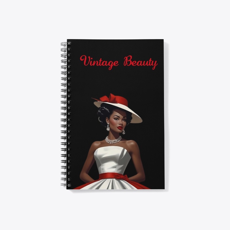 Journal- "Fancy" Vintage Beauty