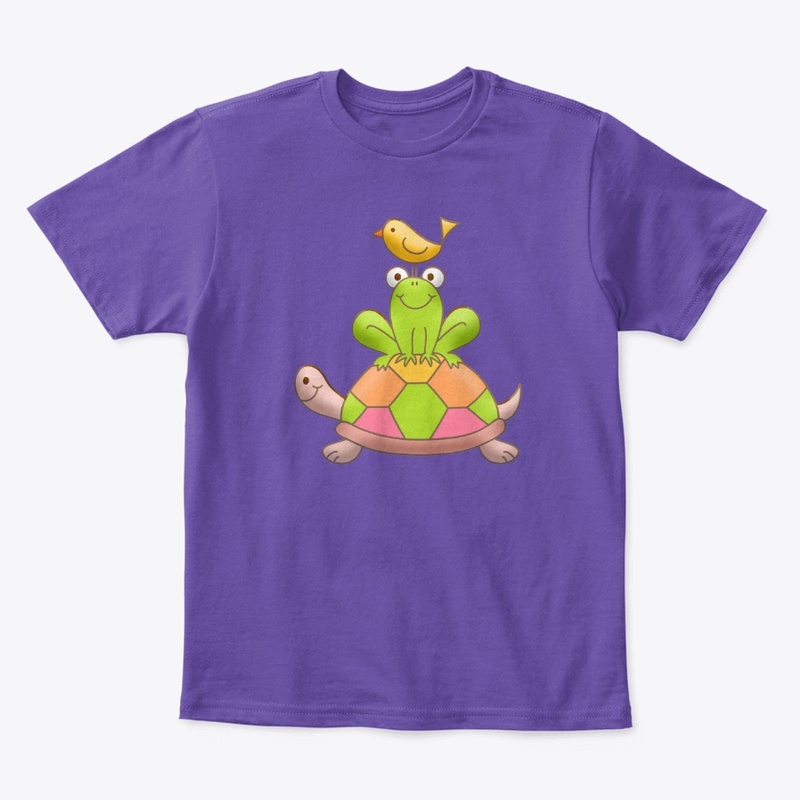 Turtle, Frog and Bird 