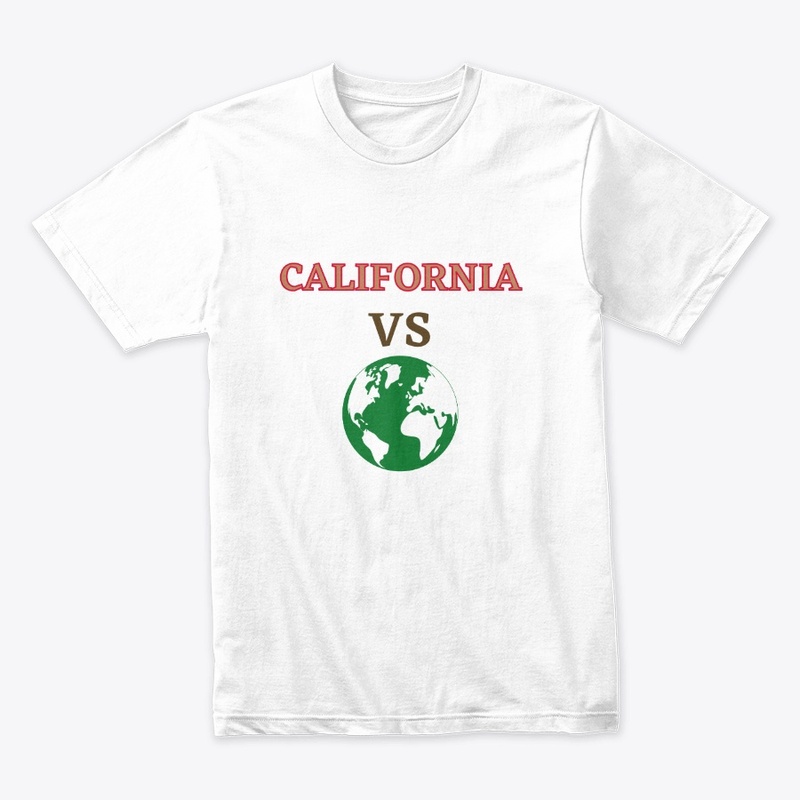 California vs the world T-shirt