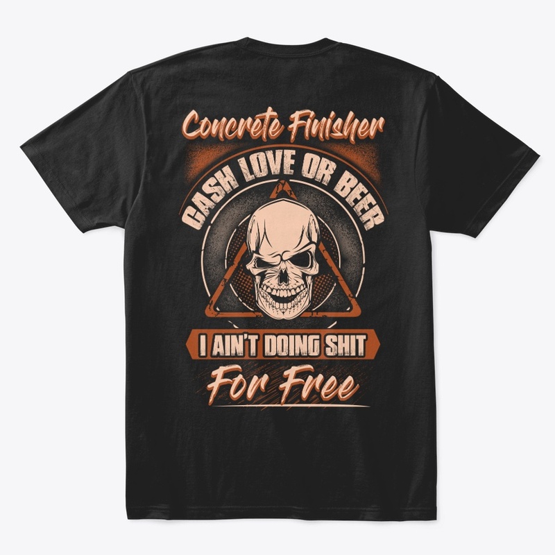 Concrete Finisher Worthy Hoodie