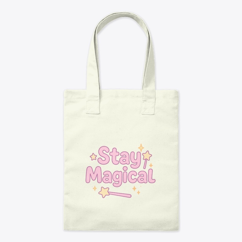 Stay Magical – Kawaii Pastel Art