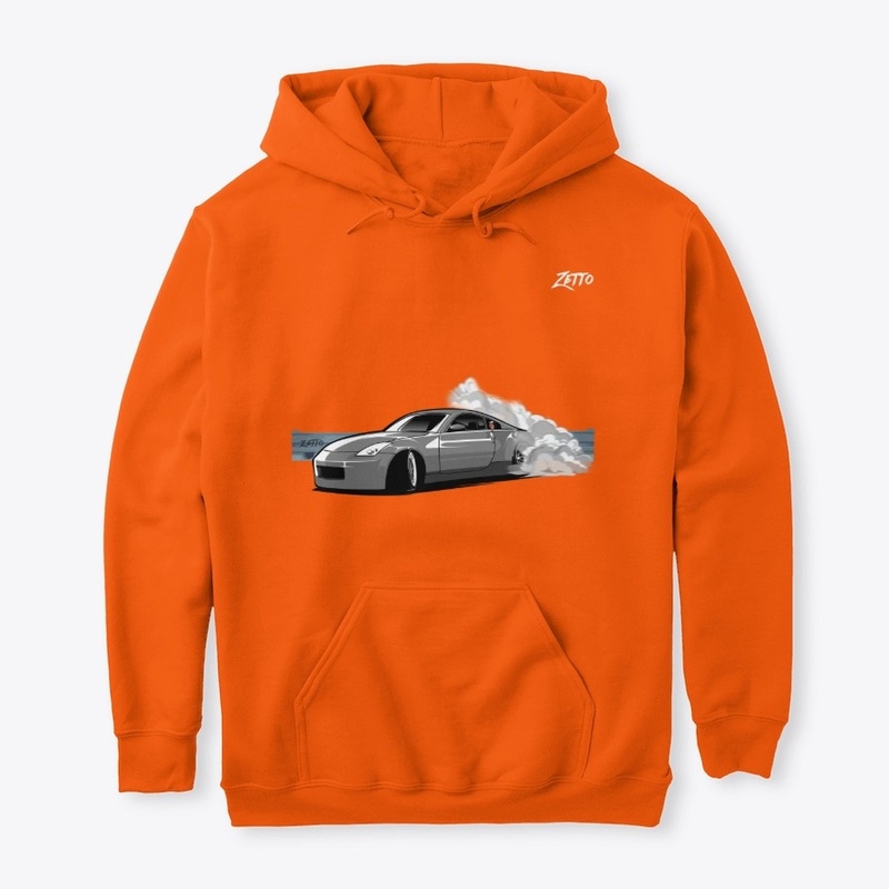 Zetto Hoodie 350GrayZ 