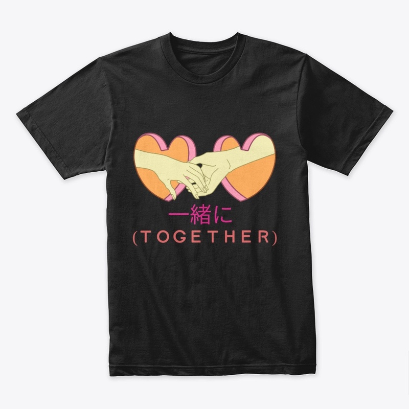 Together, with each other in Japanese! 