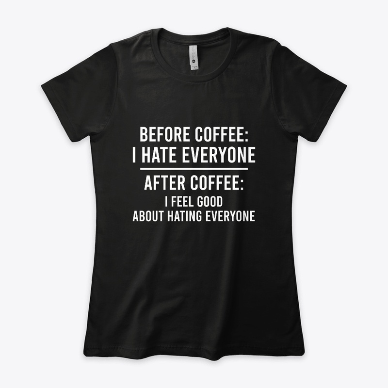 Before coffee