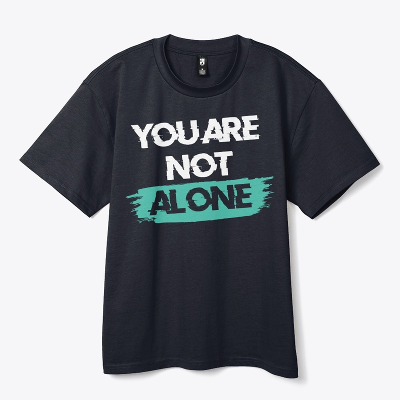 Design You Are Not Alone Edisi Black