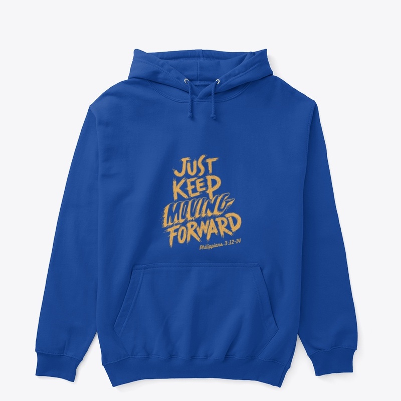 Just Keep Moving Forward Gold