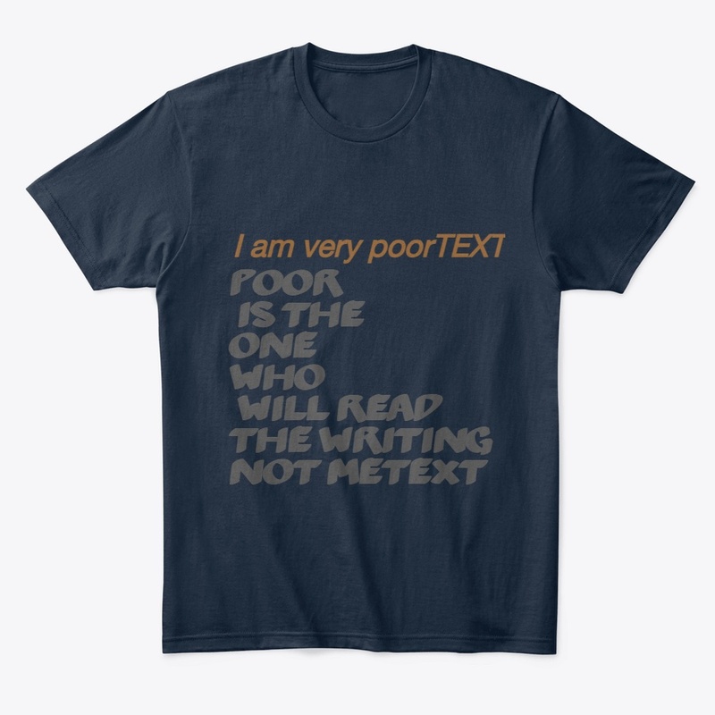 I am very poor