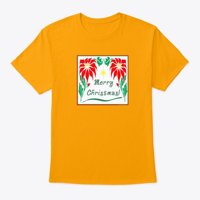Merry Christmas Poinsettia