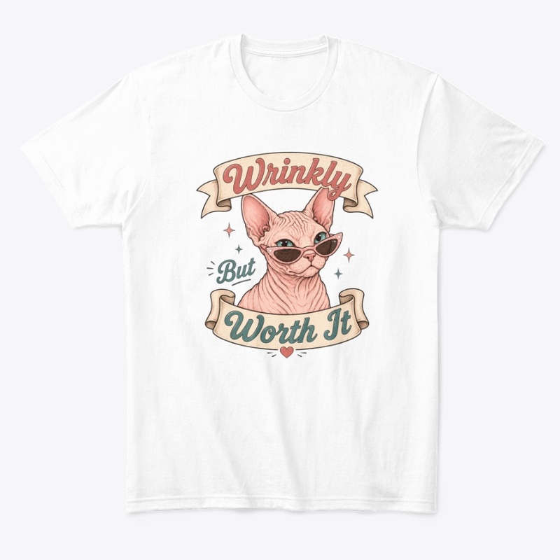 Wrinkly But Worth It Sphynx Cat