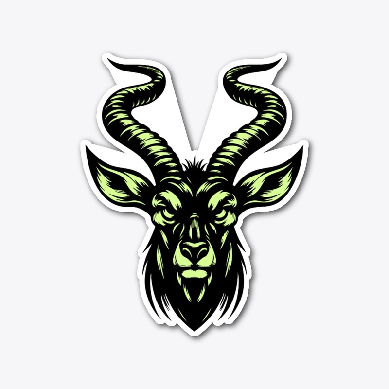 Angry Antelope Head