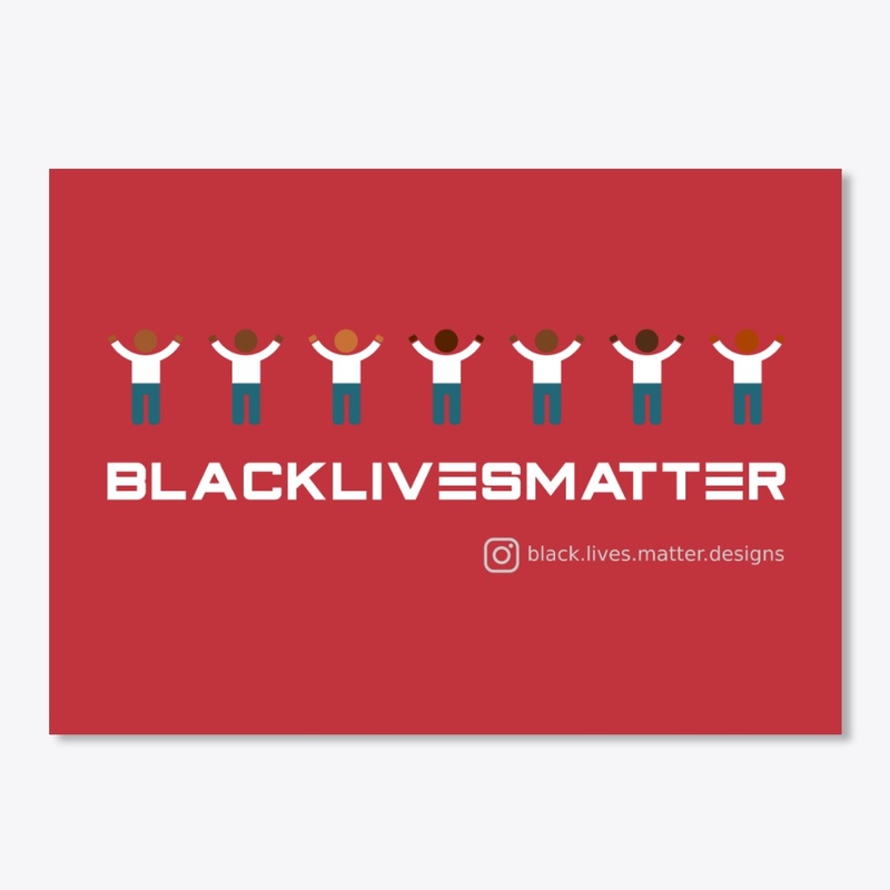 Black Lives Matter seven # darks