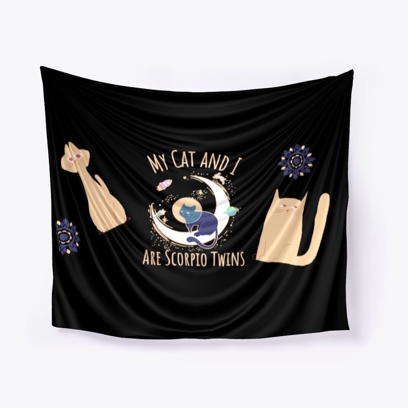 Zodiac Shirts: My Scorpio cat and I