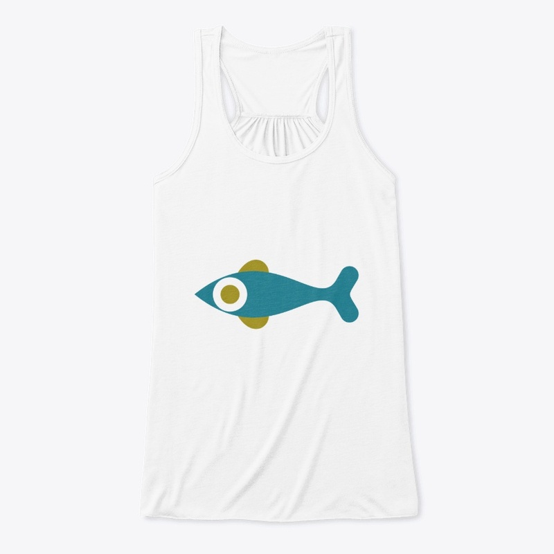 Fish, simple and kind-a-cute