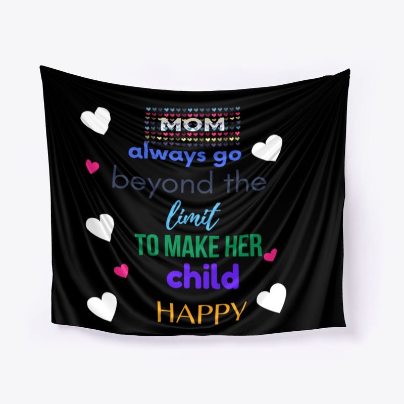 Mother's Love Tee Black - MOM
