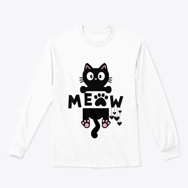 Perfect gift for cat lovers Meow Cat 