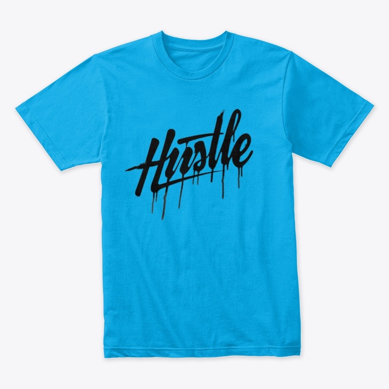 Hustle brand customised t-shirt 