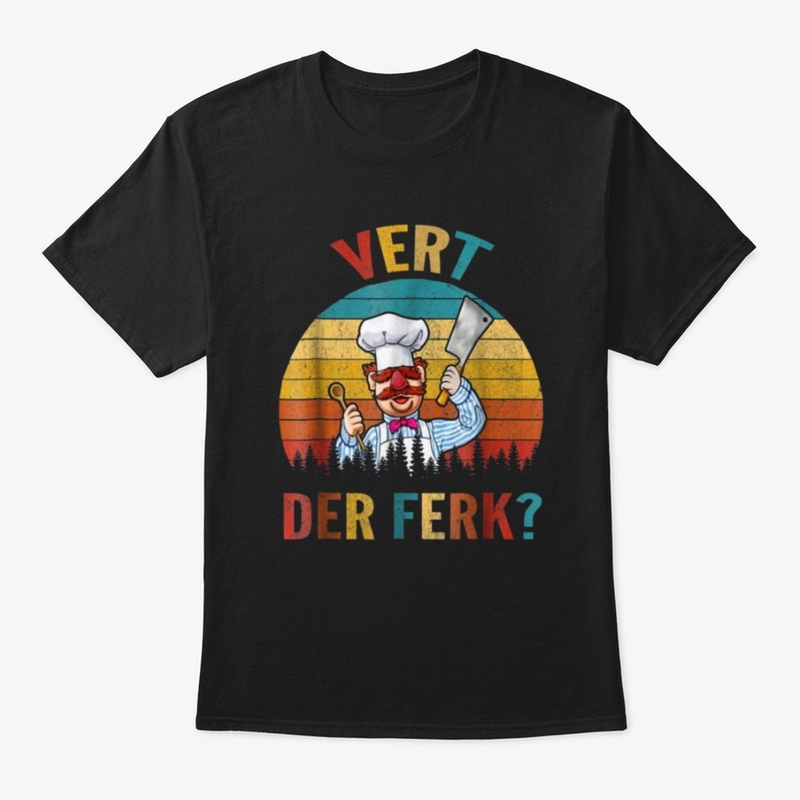 Retro Vintage Vert Der Ferk T Shirt