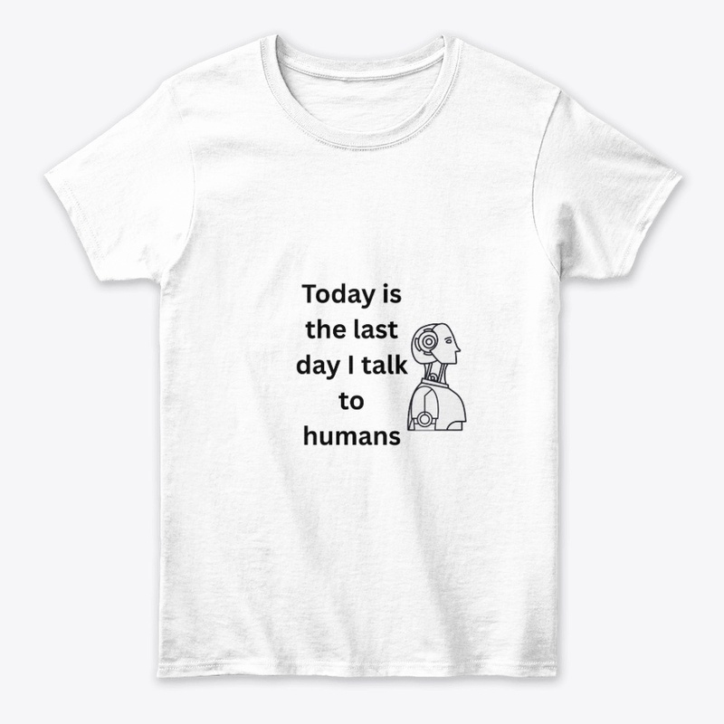 Goodbye Humans – AI Hoodie