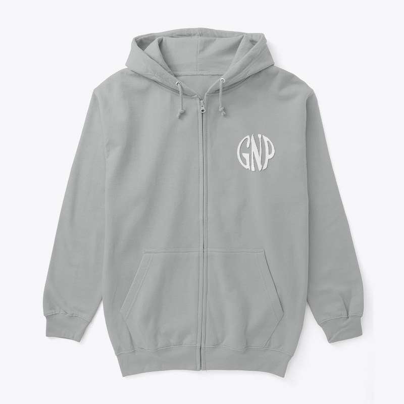 Classic "GNP" Logo Zip Hoodie