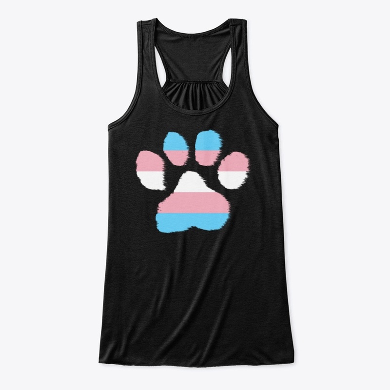 Transgender Pride Paw
