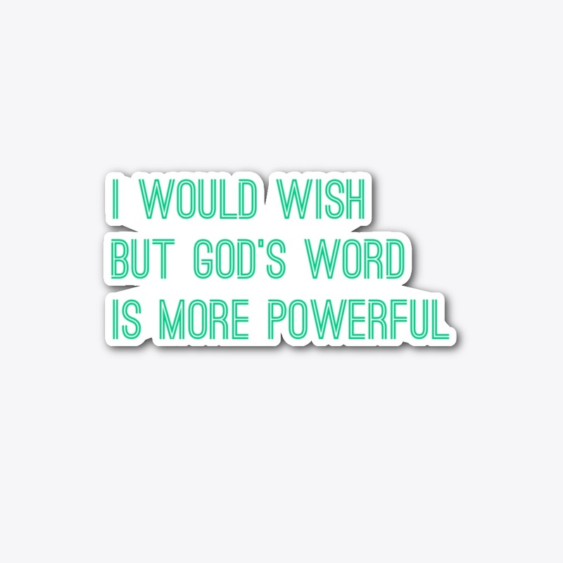 I would wish Sticker