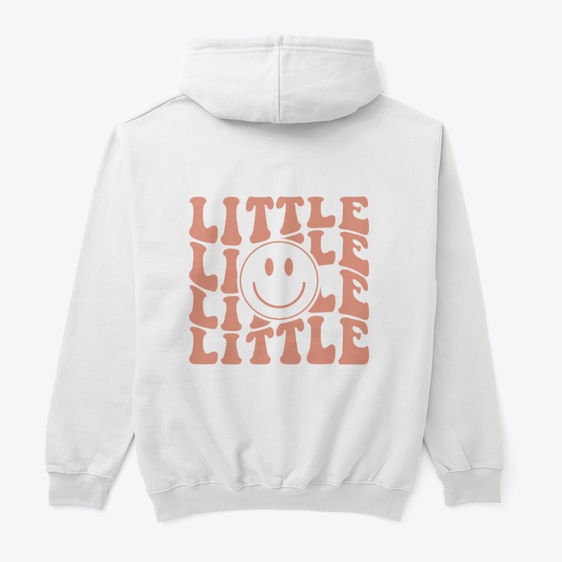LITTLE Sister Retro Smiley Face 