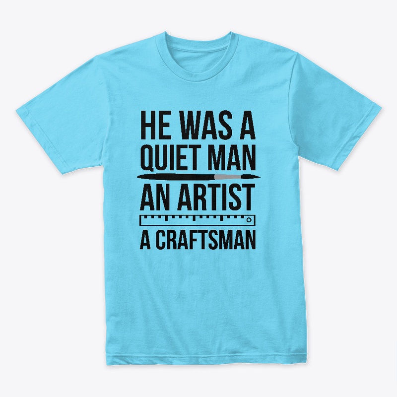 He was a quiet man ASMR tshirt