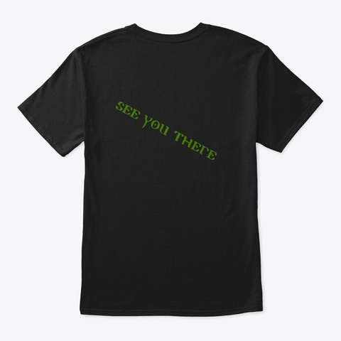 Trinity Alps Black T-Shirt Back