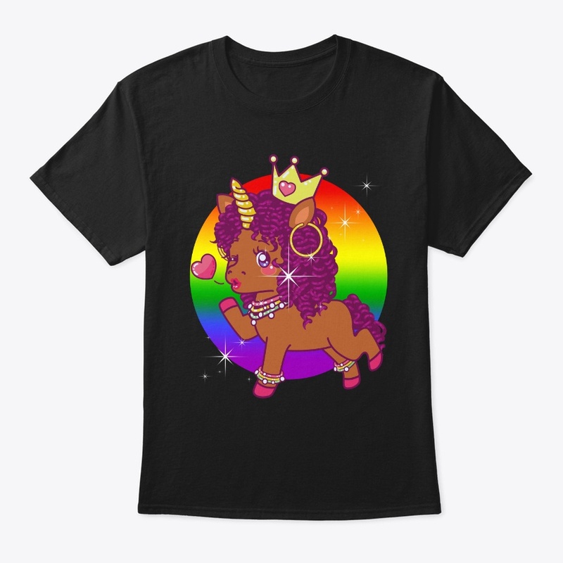 Afro Unicorn Black Girl Magic