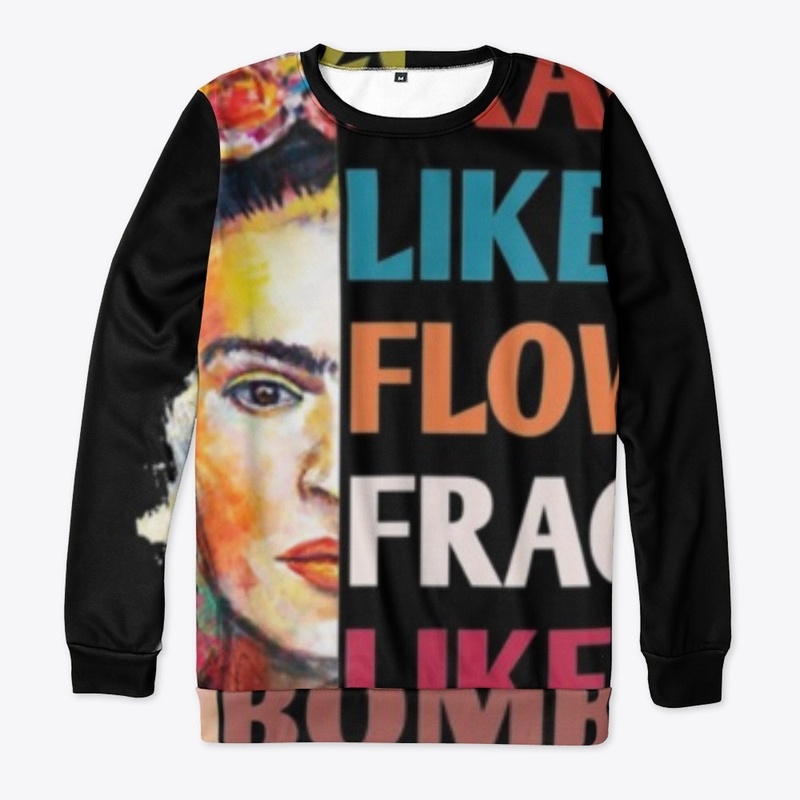 Not like a flower fragile like a bomb