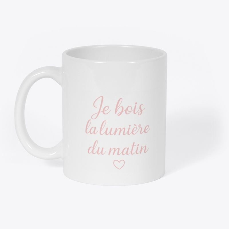 Je bois la lumière du matin