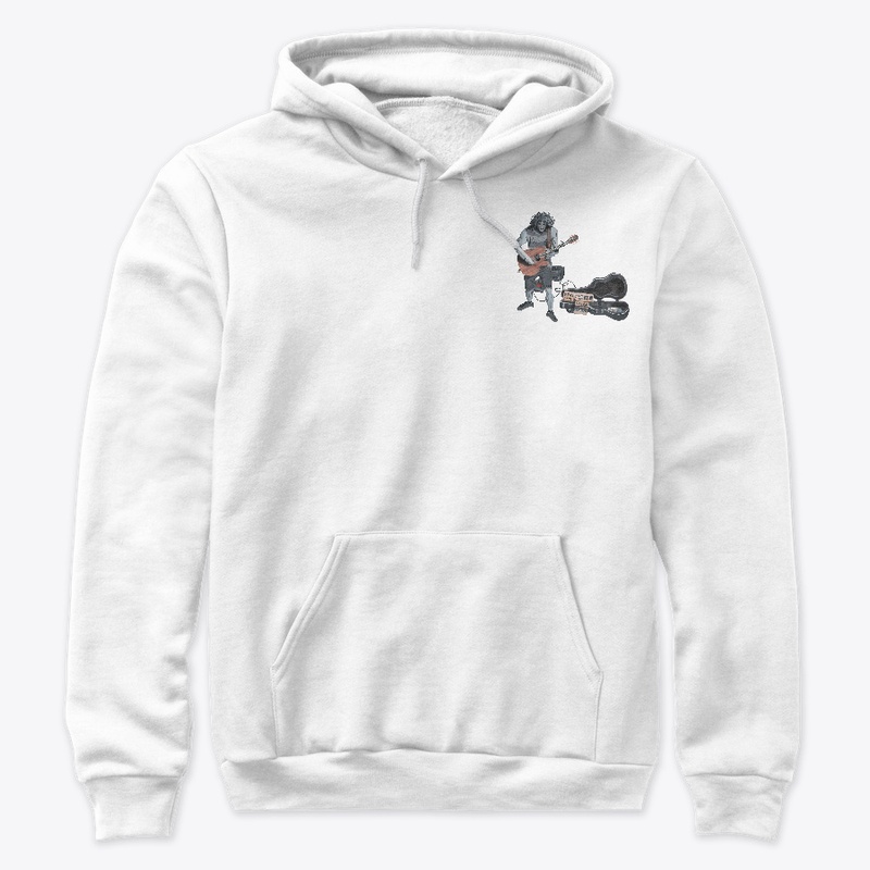 Playing Guitar Music Double Sided Tee