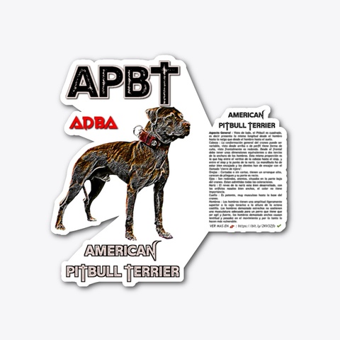 Coleccion Apbt. 🐕 ✔️ Standard Camiseta Front