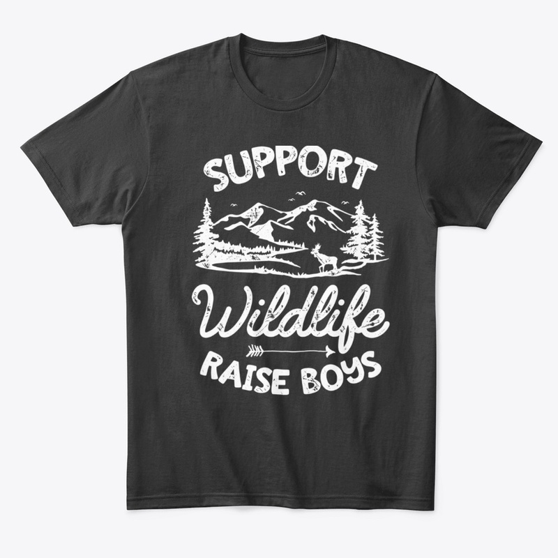 Support Wildlife Raise Boys T-shirt