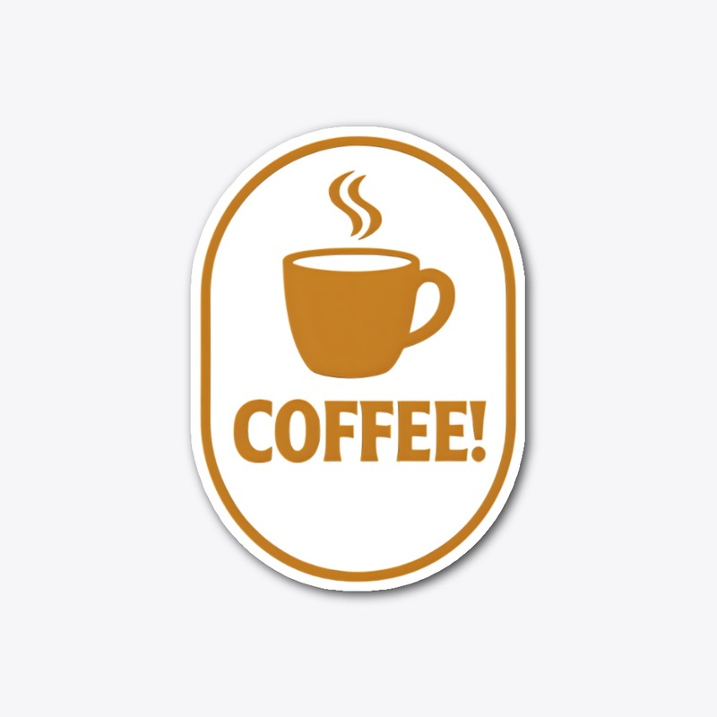 Steaming Coffee Cup – Bold Brew T-Shirt