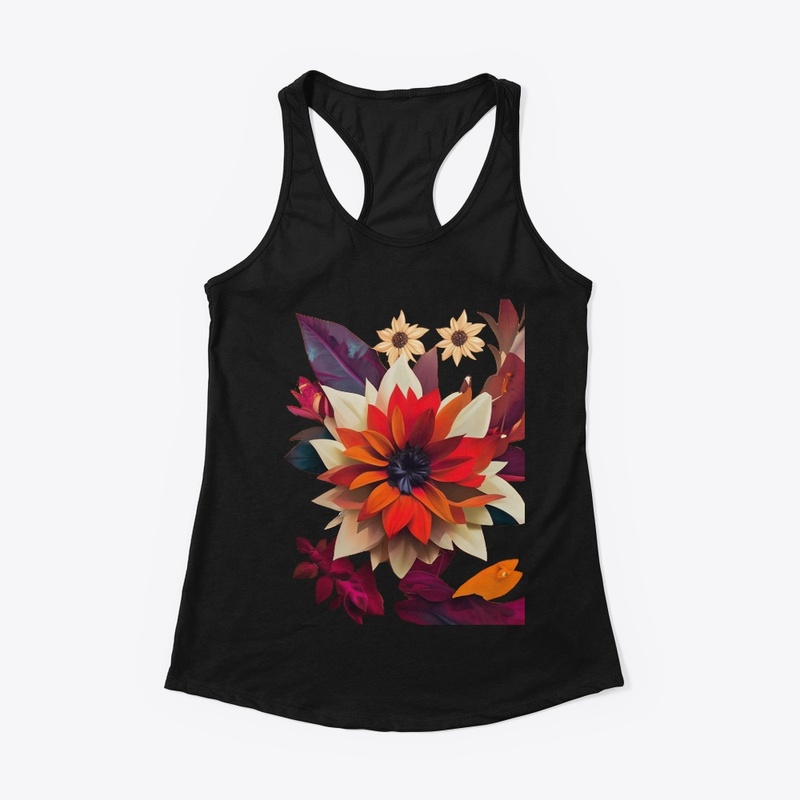Autumn flower design