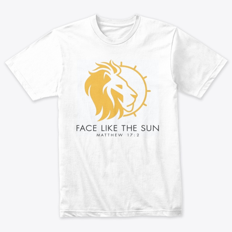 Face Like The Sun - Matt. 17:2 White Tee