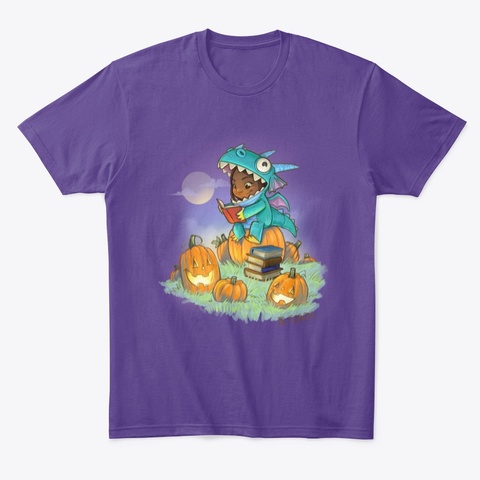 Osa The Book Dragon  Halloween  Purple Kaos Front