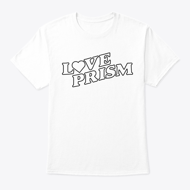 Classic Love Prism Logo Tee White