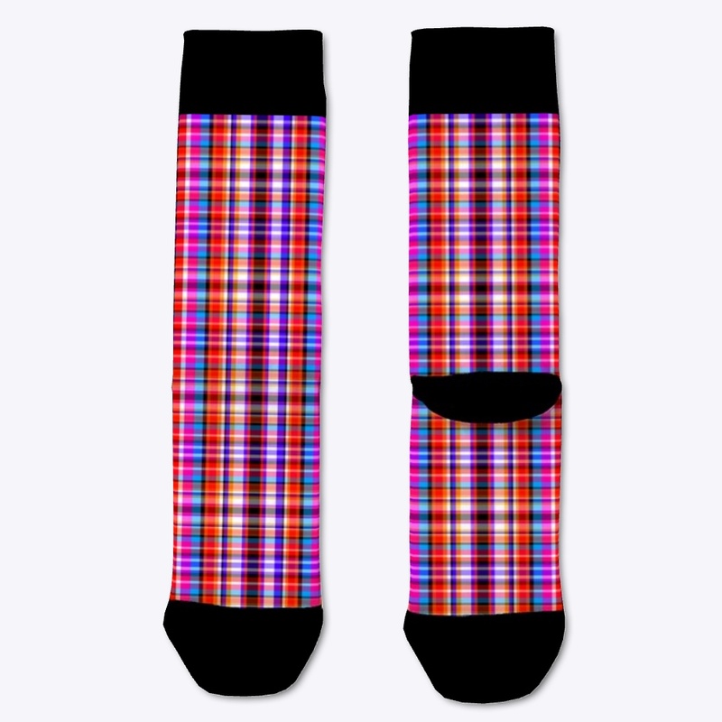 Plaid-blanket-pillow-mask-socks