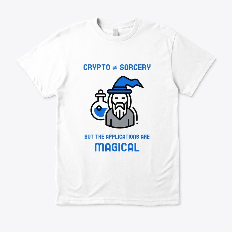 Crypto is not sorcery but magical (blue)