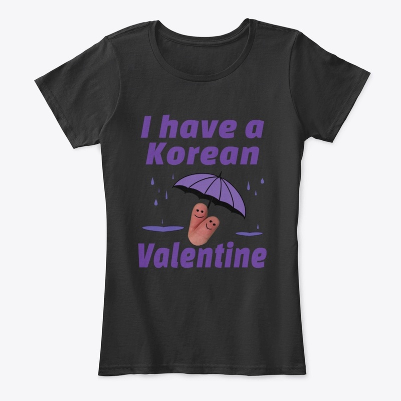 I have a Korean Valentine with umbrella