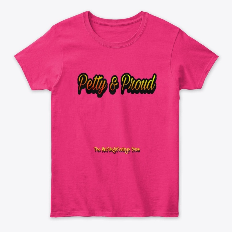 Petty and Proud female fire logo 01
