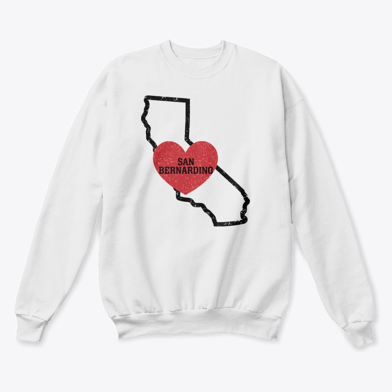 San Bernardino California Heart Shirt 