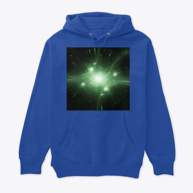 Galaxy Print Hoodie | Cosmic Univer