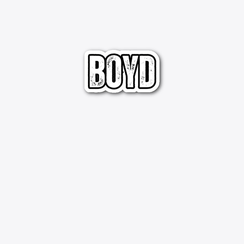 Personalized Name "Boyd" Vintage