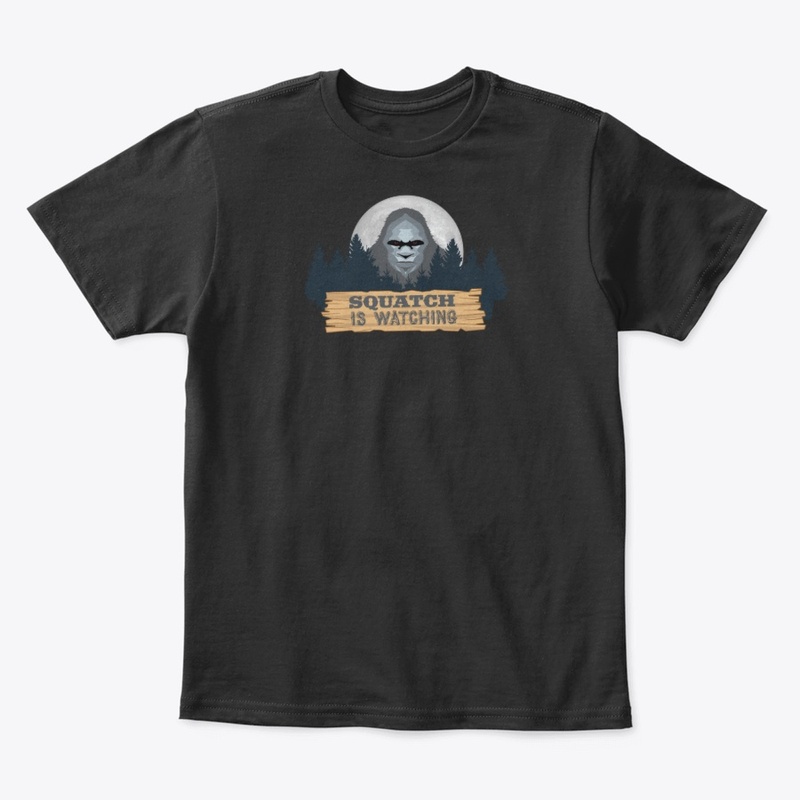 Vintage Design Bigfoot is Watching -