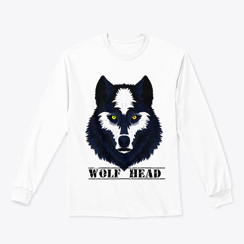 Wolf head silhouette