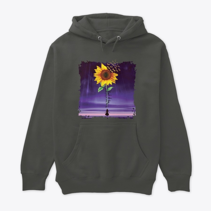 Sunflower and Dragonflies - Let It Be
