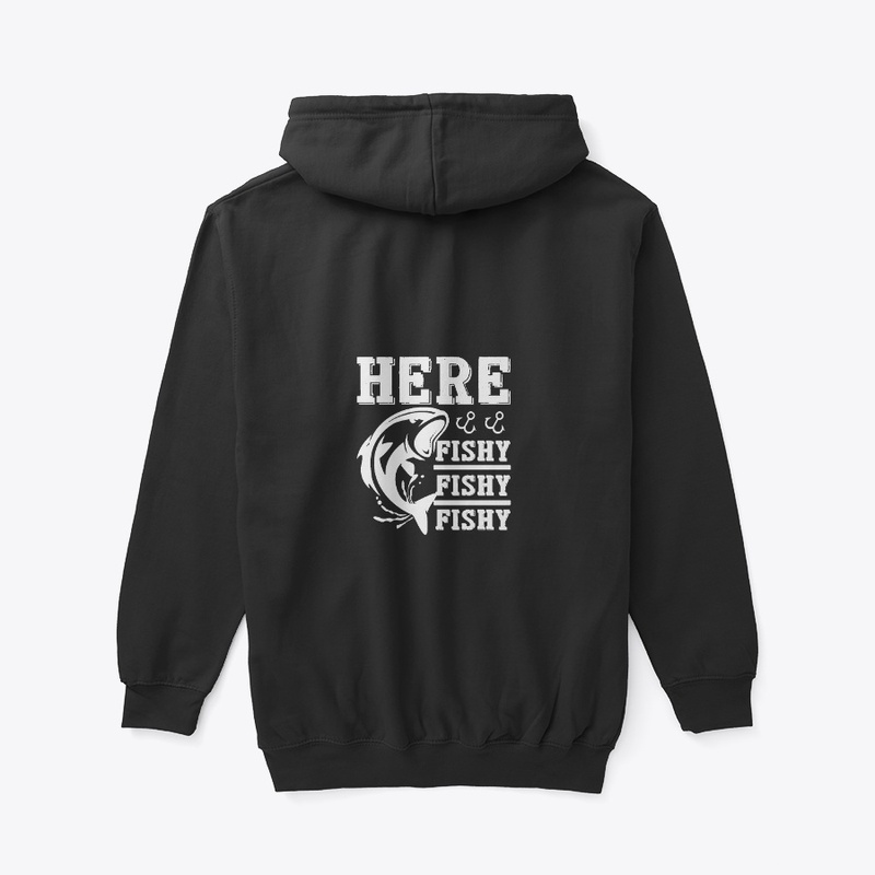 Fishing Tshirt For Men - Unisex Full Zip